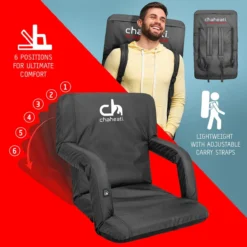 7V Heated Folding Bleacher Seat -ALS Sale Store CHAHEA 7V HEATED FOLDNG BLEACHER SEAT 1790489 7