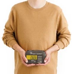 Sea To Summit Reactor Sleeping Bag Liner -ALS Sale Store Sea To Summit Reactor Sleeping Bag Liner Sulphur Yellow 5